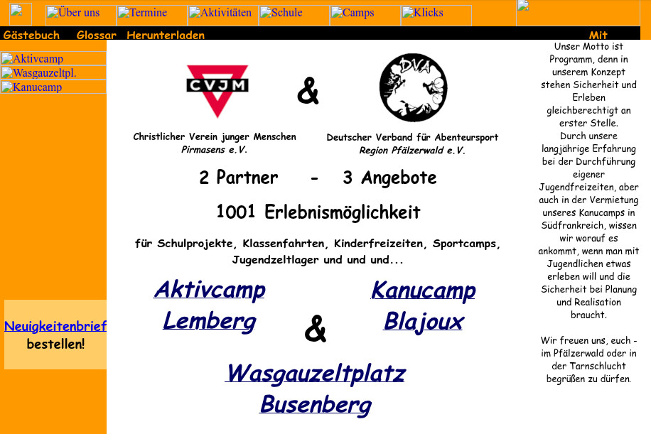 Zum Vergrößern anklicken! DVA-Homepage 2024