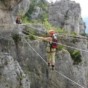 Klettersteig von Liaucous