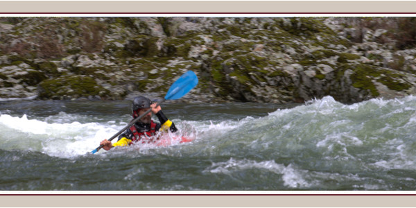 Anstieg über der Ardècheschlucht